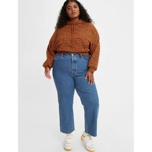 LEVI'S Ribcage Straight Ankle Jeans